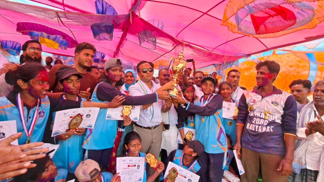 RDC नेपालको पहलमा किशोरी मेयर कप: उद्घाटन खेलमै वडा १ र ५ को जीत