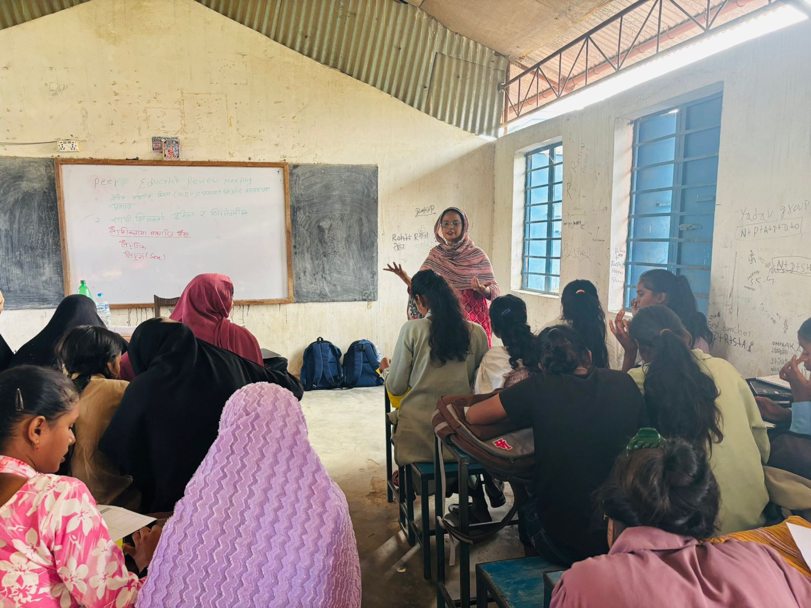 Successful completion of the Peer Educators Training - SAFE GIRLS