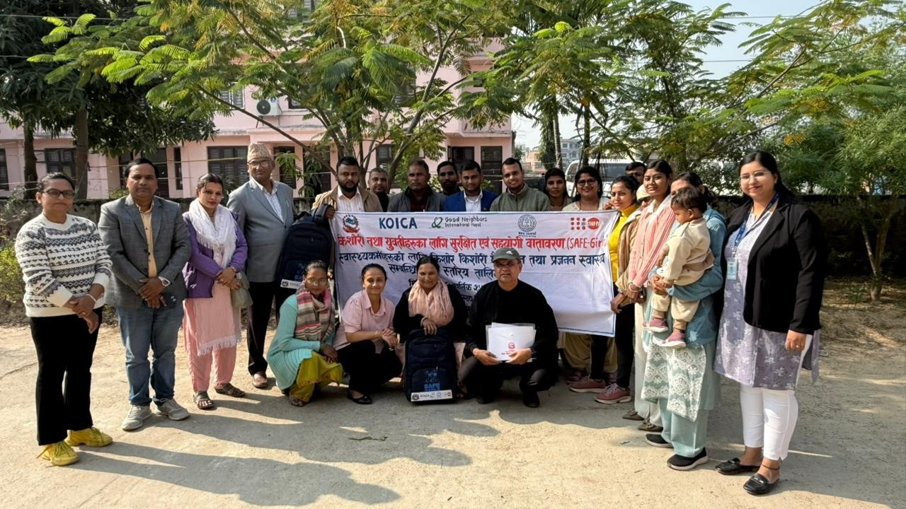 Provincial Adolescent Sexual and Reproductive Health (ASRH) five-day training by SAFE Girls