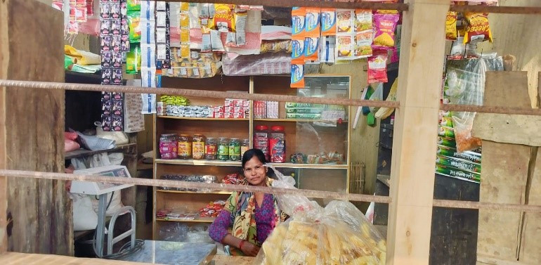 A successful story of the GBV survivor turning life through Livelihood support